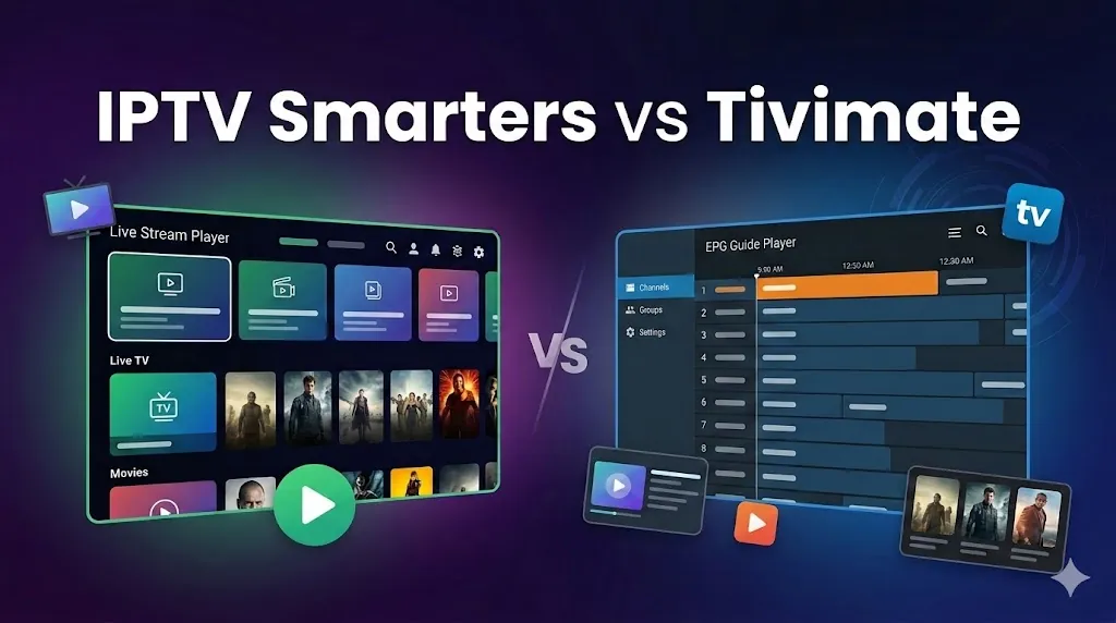 IPTV Smarters vs Tivimate: Which IPTV Player Is Better?